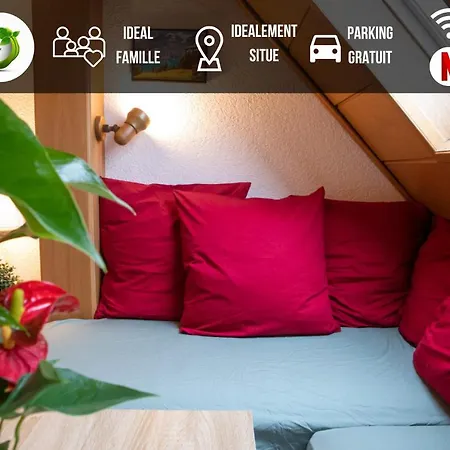 Green Appart Europa Lodge Standing Et Familial Pres Europa-Park Daubensand Buitenkant foto